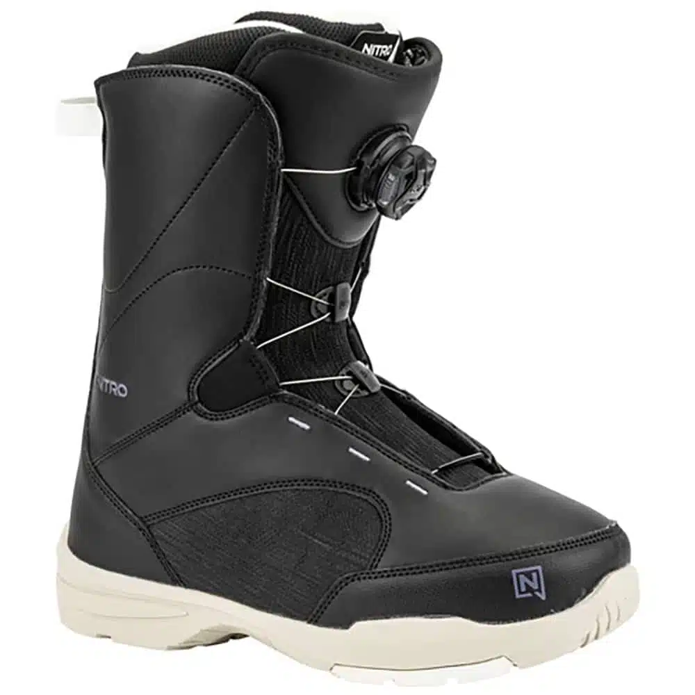 Nitro Flora WMS Boa 2025 Schwarz Weiß - Neu